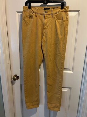Banana Republic Men's Mustard Chino Pants - Classic Straight Fit